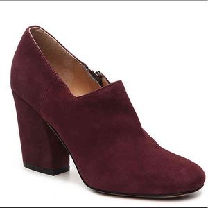 franco sarto burgundy booties